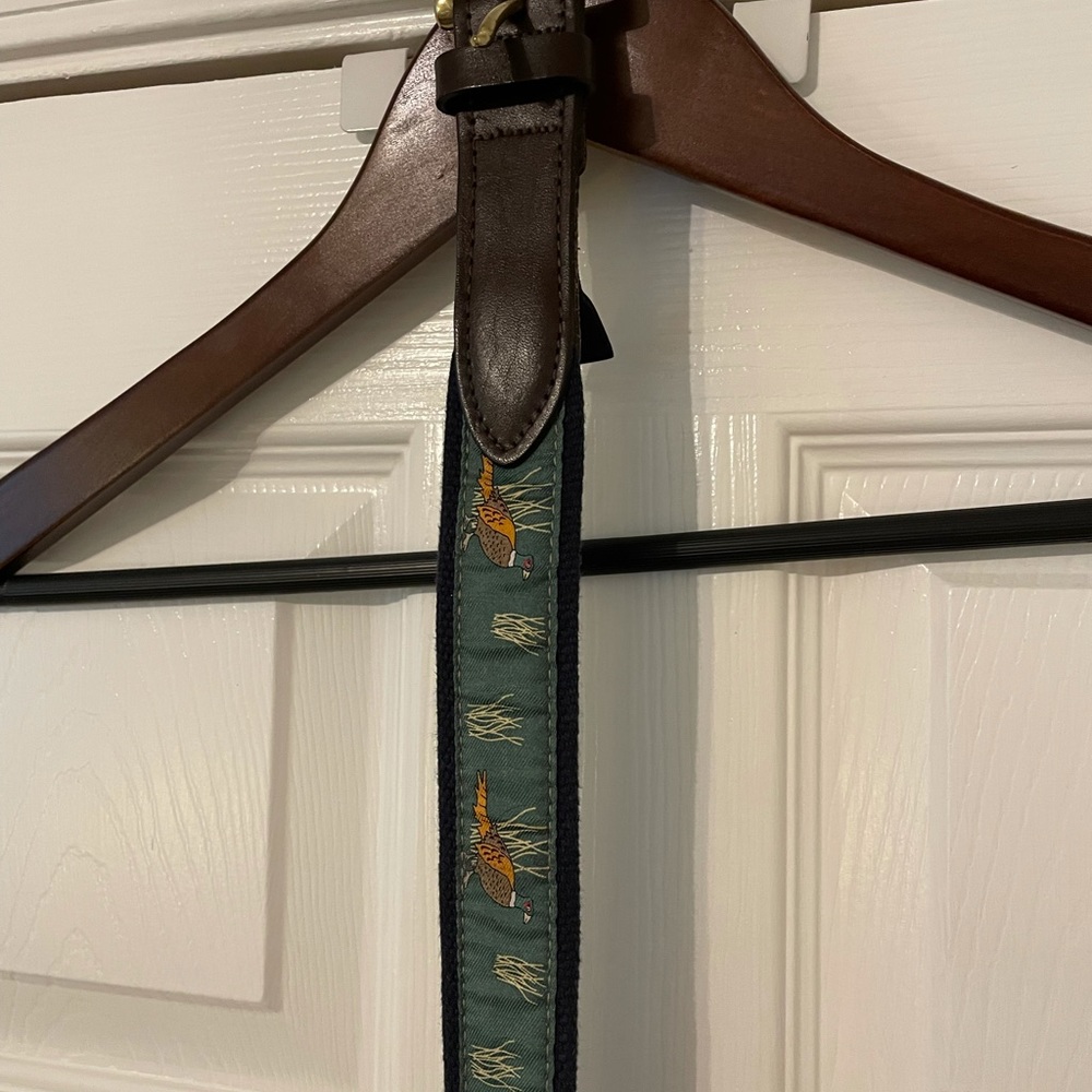 Vineyard Vines Canvas Club Belt